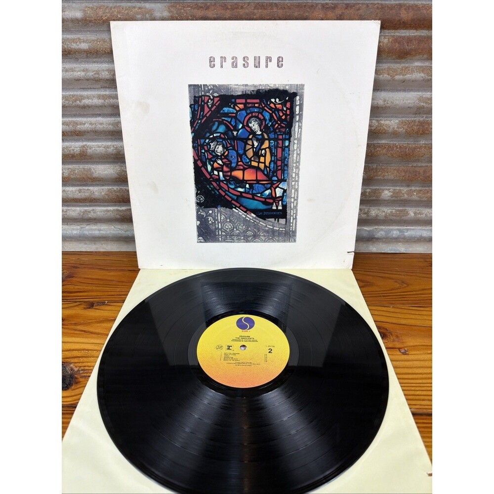 Erasure: The Innocents 1988 Vinyl LP 1-25730 Sire Records G/NM Tested READ!